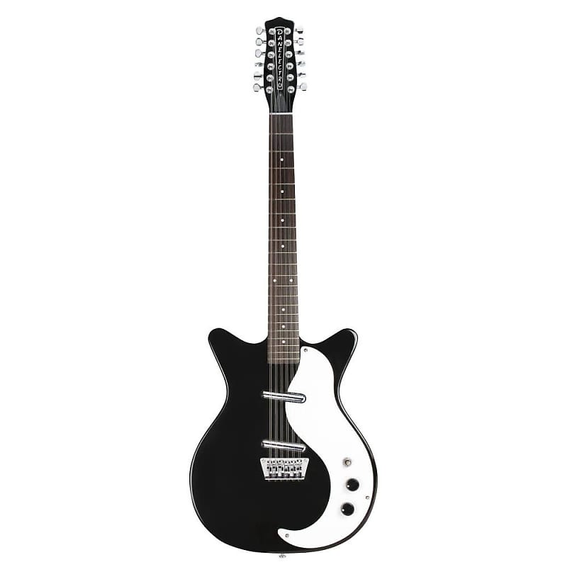 Danelectro 59 12SDC 12-String Guitar (Black) image 1