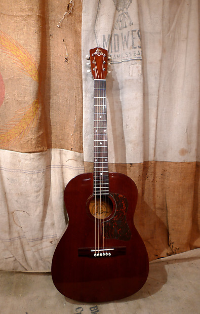 Favilla F5 Acoustic Guitar 1960 s Mahogany