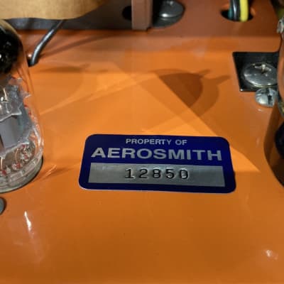 3 Monkeys Brad Whitford's Aerosmith, BW119   Authenticated! (BW2 #6) 2000s - Black, Orange image 2