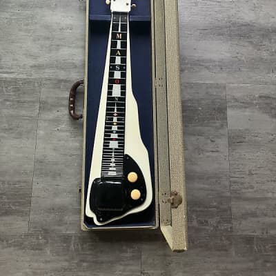 Mason vintage lap steel 1953 with Gibson Moderne headstock style shape 1953 - White for sale