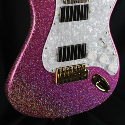 ESP Custom Shop SNAPPER-7 Ohmura T Pink w/case image 5