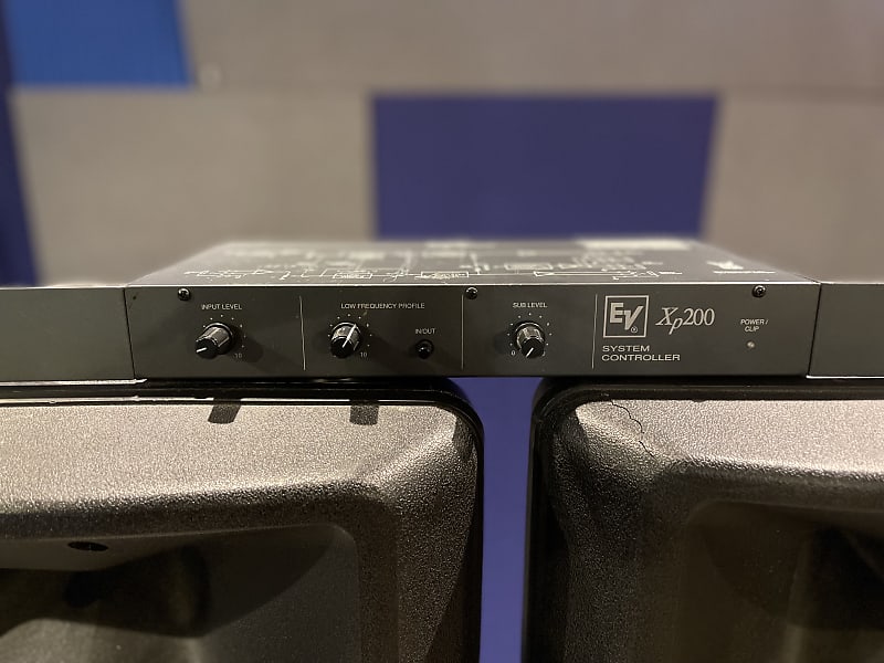 EV SX200①♡ Electro-Voice SX-200 Speakers (1 x pair) + controller Black