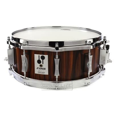 Sonor Phonic Reissue Beech Snare Drum 14x5.75 Rosewood image 1