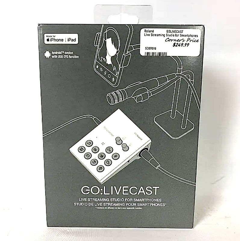 Roland Go Livecast - Live Streaming Smartphone Studio