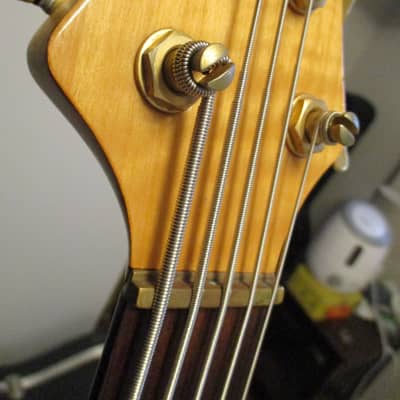 Bunker 5-string bass w/Fender hardshell case image 17