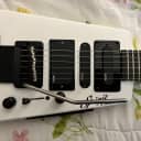 UPGRADED, MODIFIED Steinberger Steinberger GT PRO Deluxe White with Gig Bag 2022-23 - White
