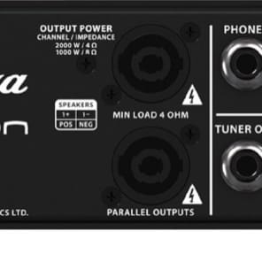 Bugera BV1001T | Ultra-Compact 2000-Watt Class-D Bass Amplifier with Tube Preamp Demo image 4
