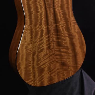 Bedell Custom Swamp Myrtlewood and Adirondack Spruce Dreadnought Guitar image 8