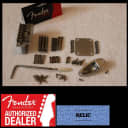 Fender Aged/Relic 2 3/16" Mount 2 1/16" String Spaced Stratocaster Body Hardware Set 099-2070-000
