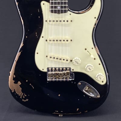 Fender Custom Shop Michael Landau Signature 1968 Relic Stratocaster in Black image 1