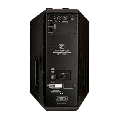 Yorkville SA102 Synergy Series 2400W 10" 2-Way Powered Speaker Active Monitor image 3
