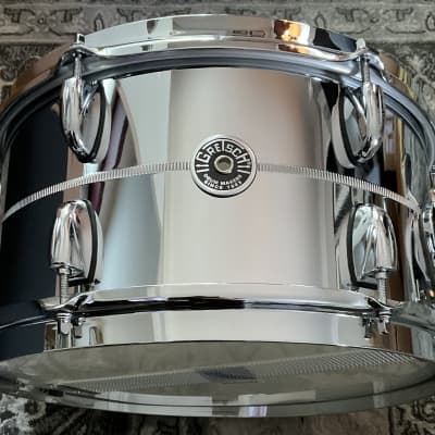 Gretsch Brooklyn Steel Snare Drum 7x13” GB4163S image 2