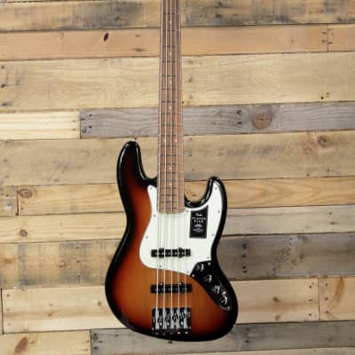 Fender Player  Plus Jazz Bass V 5-String 3-Tone Sunburst w/ Gigbag image 4