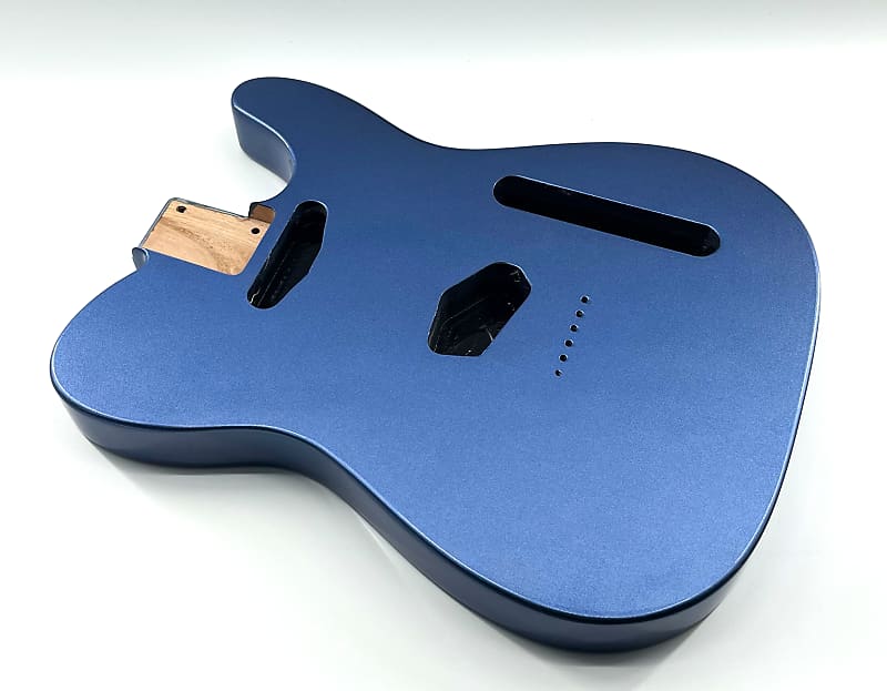 Geaux Guitar Telecaster Style Body 2024 - Metallic Blue image 1