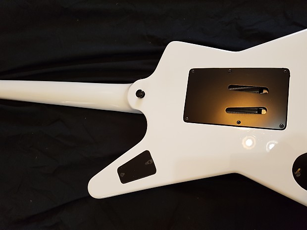 Dean MKH Signature Model 2008 White And Red Japanese Rising