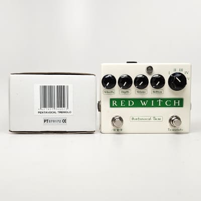 Reverb.com listing, price, conditions, and images for red-witch-pentavocal-tremolo