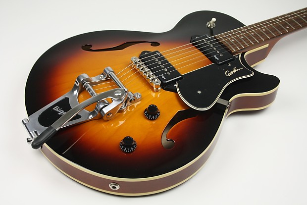 Godin montreal premiere sunburst top
