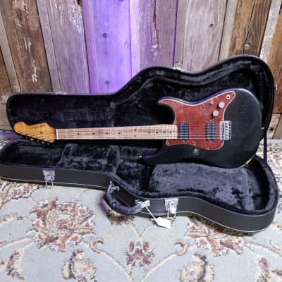 Keith Holland Custom S-ANS #1326 - Black Nitro with Red Tortoiseshell Pickguard image 24