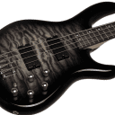 Cort ACTIONDLXPLUSFGB Action Dlx-Plus Quilted Maple Top 4-String Bass Guitar w/Markbass EQ