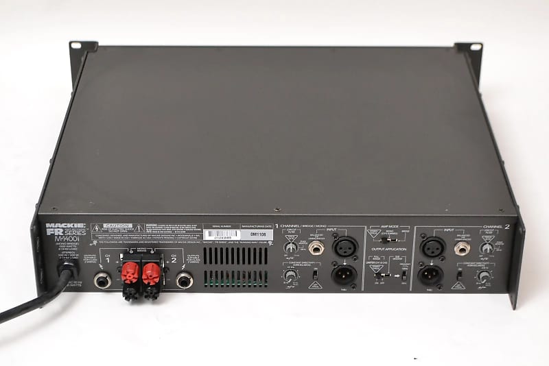 Mackie M1400i FR Series 2-Channel Power Amplifier image 2