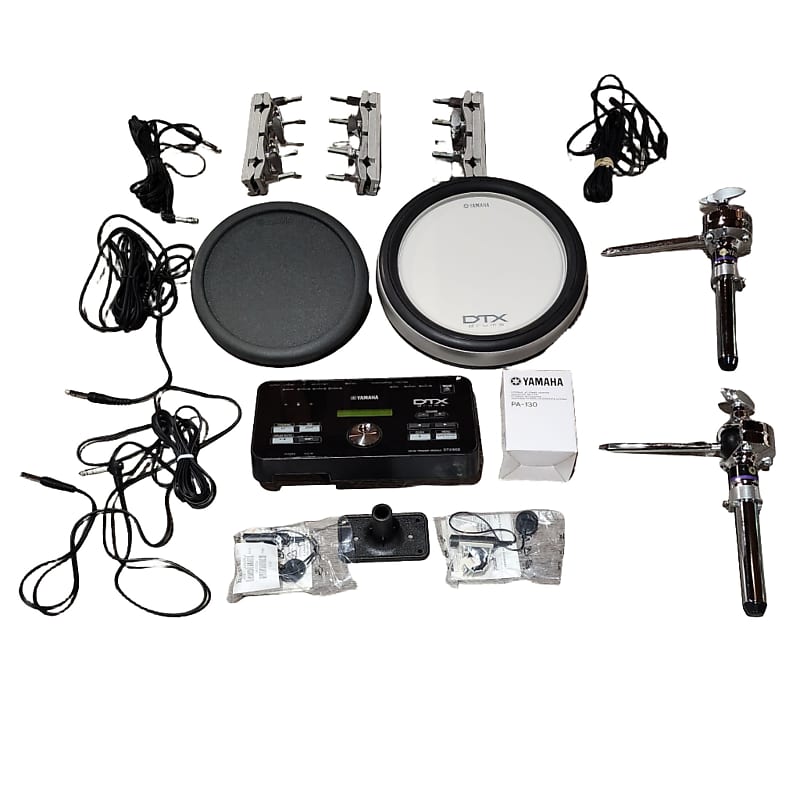 Used Yamaha DTXHP587 Hybrid Drum Package Reverb