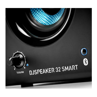 Hercules DJSpeaker 32 Smart Bluetooth Enabled Speakers (Pair) Bundle with Knox Gear Speaker Stands (Pair) image 5