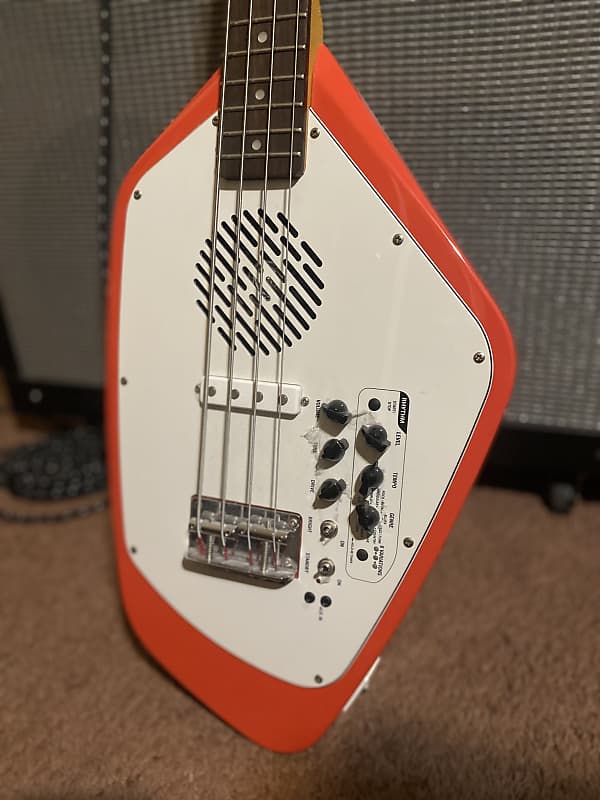 Vox Apache 2b Bass Salmon Red (Coffin/Phantom Shaped) | Reverb