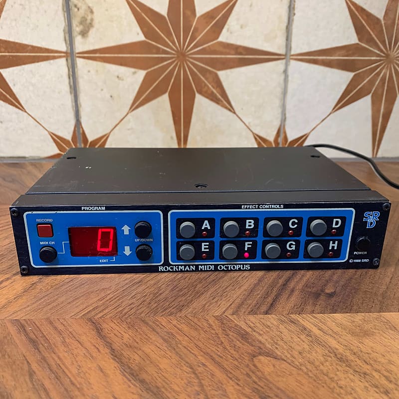 ROCKMAN MIDI OCTOPUS REMOTE LOOP 2個セット SR&D Rockman MIDI Octopus + 2 Remote Loops and Rack Mount