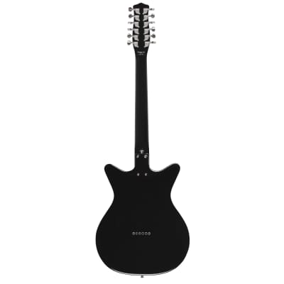 Danelectro D59X 12-String Guitar (Black) image 2