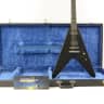 1984 Gibson Flying V Electric Guitar - Satin Black w/ Case - Modified