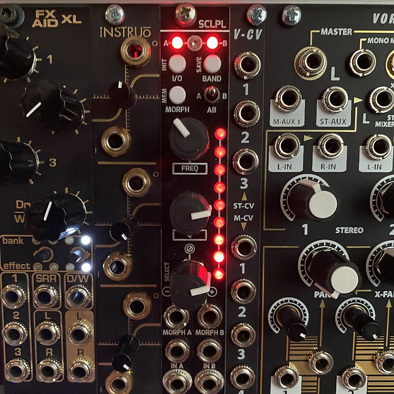 WMD Sclpl Eurorack Modular EQ Equalizer Filter Digital Reverb