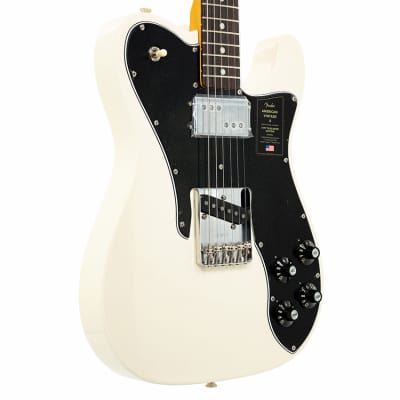 Pre Owned Fender American Vintage II, '77 Telecaster Custom, Rosewood Fingerboard - Olympic White for sale