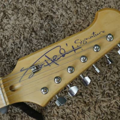 Video! 2009 Gibson / Jimi Hendrix Signature Prototype Stratocaster Black image 3