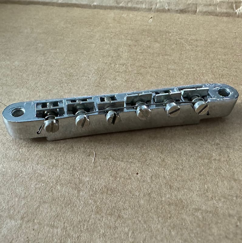 Gibson Vintage 1960's Patent Number ABR-1 Chrome Bridge ES