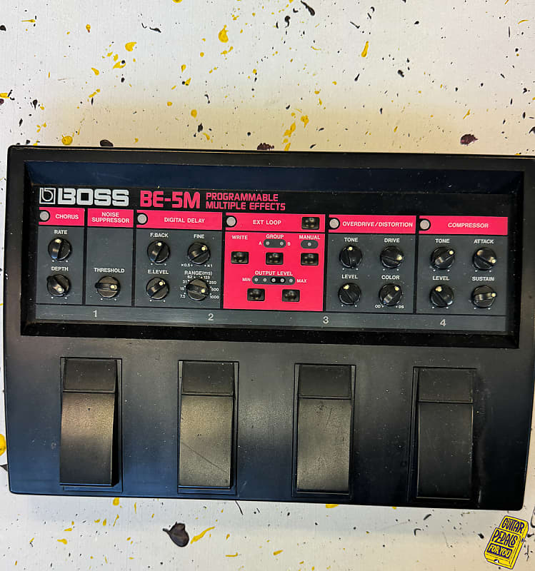 Boss BE-5M Programmable Multiple Effect | Reverb