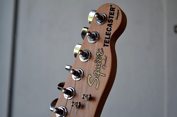 【希少】Squier Telecaster Standard 2004 Squier Standard Telecaster 2004 Transparent Brown | Reverb