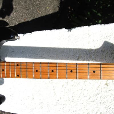 Mako Stratocaster Guitar, 1980's, Korea,  Fresh Setup image 9