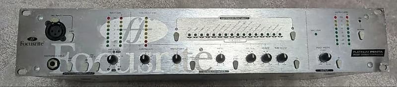Focusrite Platinum Penta Preset Stereo Compressor with Mic Pre