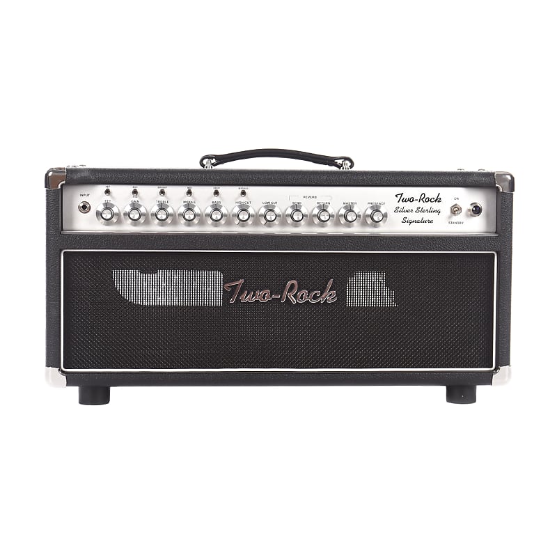 Two Rock Silver Sterling Signature 100W Head Silver Anodize Reverb
