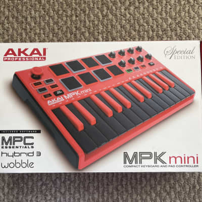 Akai MPK Mini MkII 25-Key - RED special edition