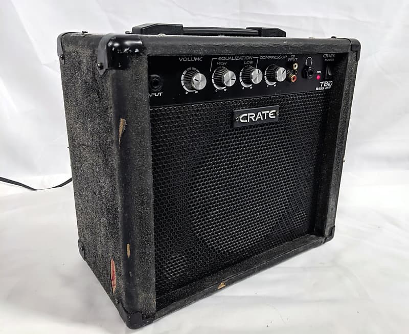 Crate TB10 Bass Amp Black | Reverb