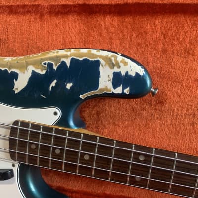 Fender Precision Bass 1965 Lake Placid Blue Custom Colour image 3