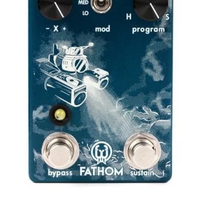 NEW Walrus Audio Fathom Multi-Function Reverb Guitar Effect Pedal