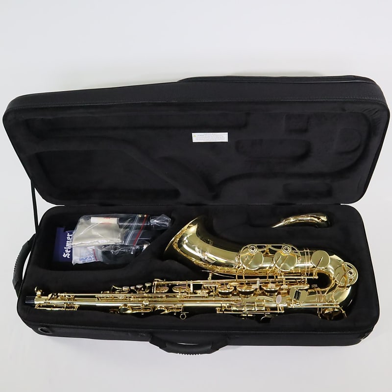 Selmer Model STS411 Intermediate Tenor Saxophone in Gold Reverb