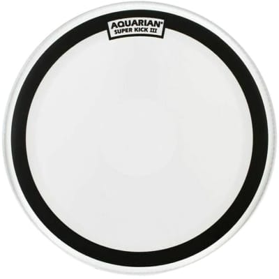 Aquarian Super Kick III Coated Bass Drumhead 26"