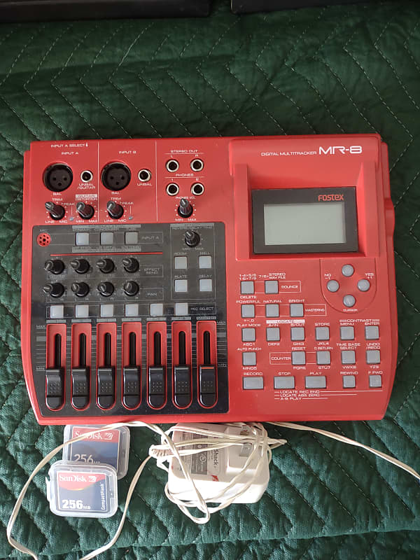 Fostex MR 8 Digital Multitrack Recorder Reverb