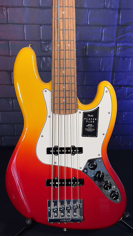 Fender Player Plus Active Jazz Bass V 5 String Bass W Gig Reverb 4731