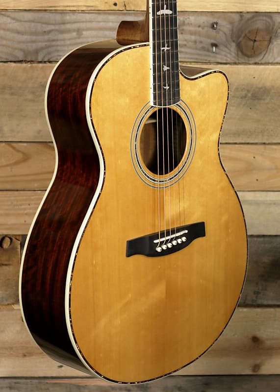 PRS SE A40E Acoustic/Electric Guitar Natural w/  Case image 1