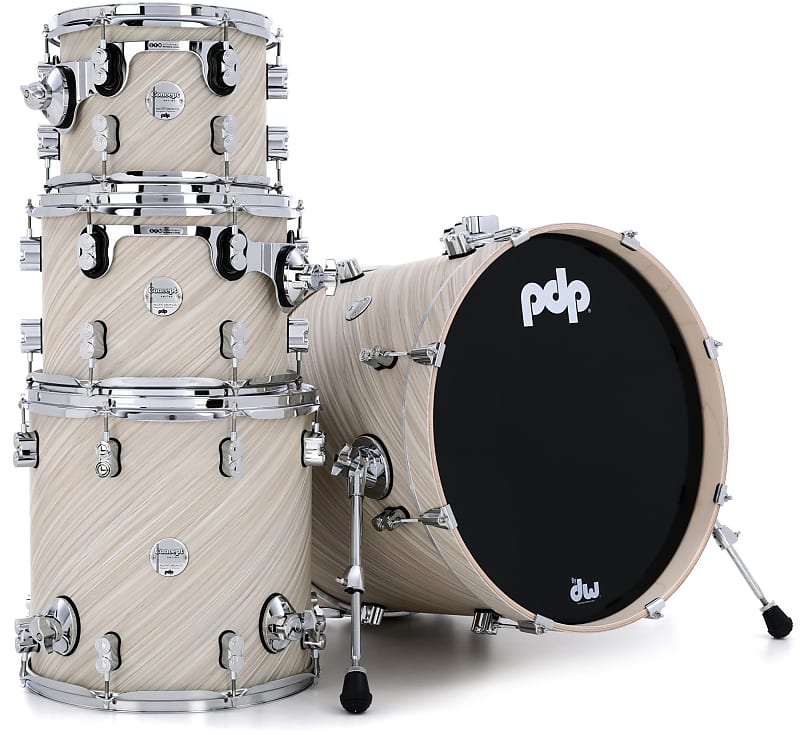 PDP Concept Maple 4-piece Shell Pack - Twisted Ivory | Reverb