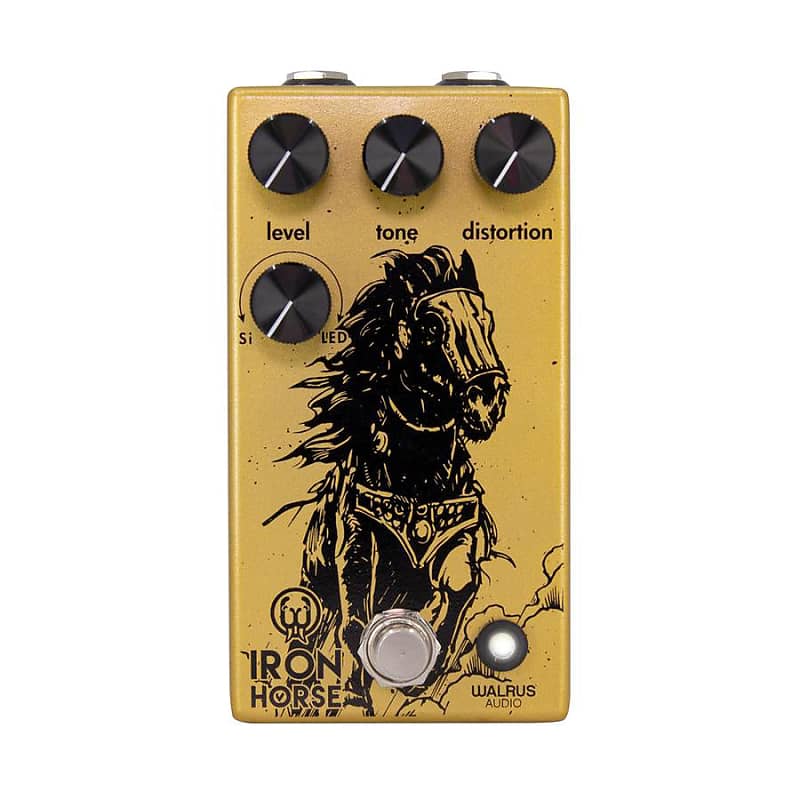 Walrus Audio Iron Horse LM308 V3 Distortion Pedal image 1
